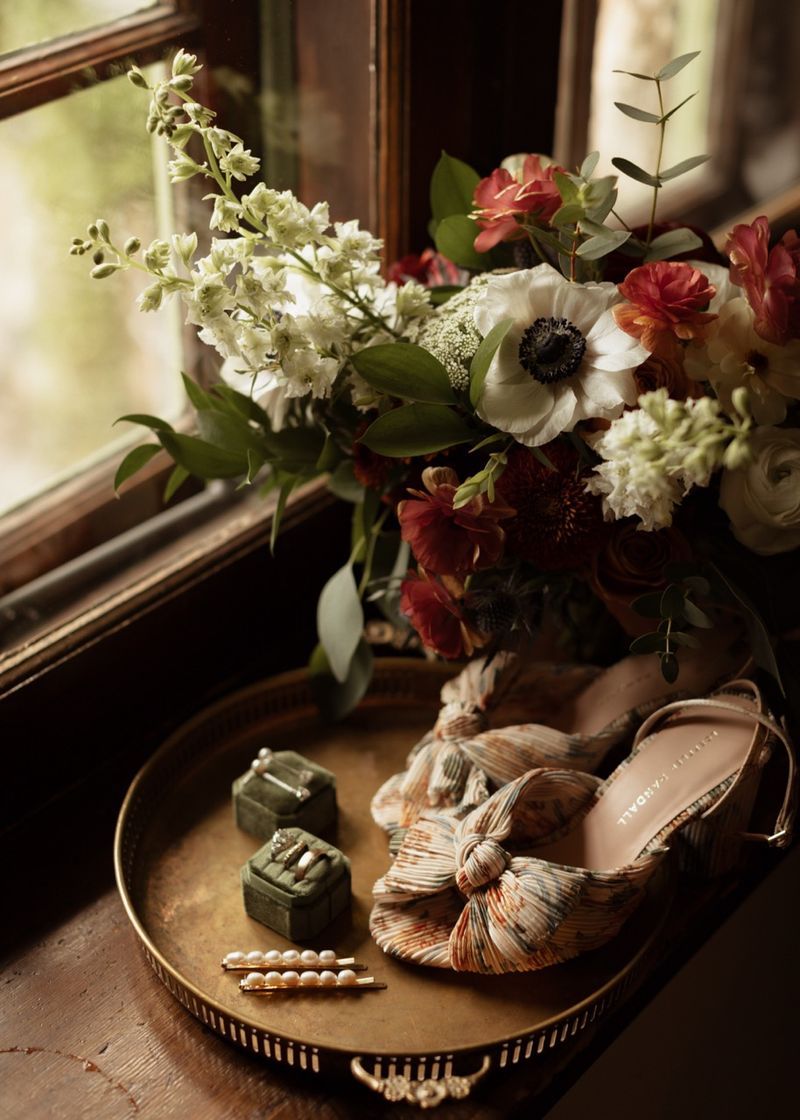 Poppy Flowers Real Wedding Julia + Graham